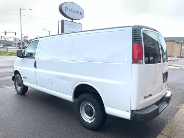 2000 GMC cargo van C3500 clean title 130K - cars & trucks - by owner... for sale in Salem, OR – photo 4