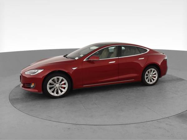 2016 Tesla Model S P90D Sedan 4D sedan Red - FINANCE ONLINE - cars &... for sale in Corpus Christi, TX – photo 4