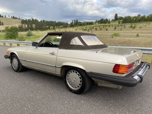 1988 Mercedes 560sl Convertible V8 - cars & trucks - by owner -... for sale in Spokane, WA – photo 4
