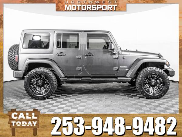 Lifted 2018 *Jeep Wrangler* Unlimited Sport 4x4 for sale in PUYALLUP, WA – photo 4