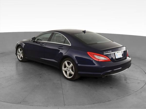 2014 Mercedes-Benz CLS-Class CLS 550 4MATIC Coupe 4D coupe Blue - -... for sale in Washington, District Of Columbia – photo 7