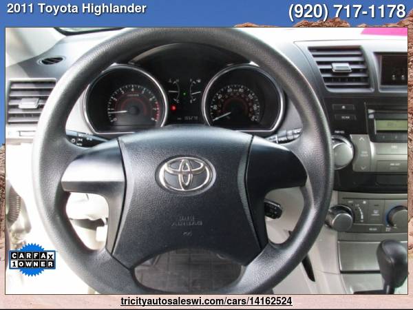 2011 TOYOTA HIGHLANDER BASE AWD 4DR SUV Family owned since 1971 for sale in MENASHA, WI – photo 13