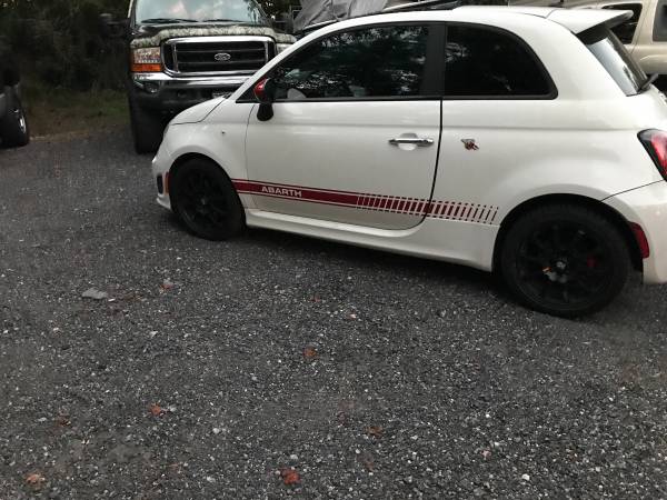 2012 Fiat Abarth Turbo 5 speed - cars & trucks - by owner - vehicle... for sale in Roberta, GA – photo 2