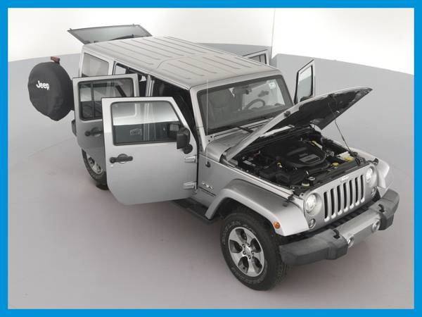 2017 Jeep Wrangler Unlimited Sahara Sport Utility 4D suv Silver for sale in Pocono Pines, PA – photo 21
