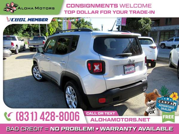 2017 Jeep Renegade Latitude FOR ONLY - - by dealer for sale in Santa Cruz, CA – photo 7