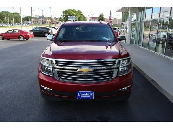 2015 Chevrolet Suburban SUV LTZ - Chevrolet Crystal Red Tintcoat for sale in Green Bay, WI – photo 9