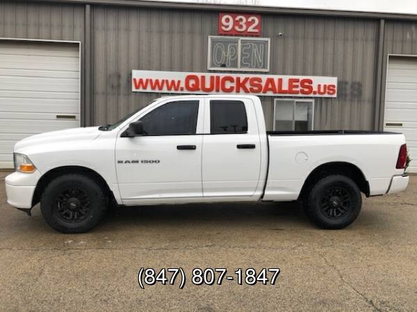 2012 Ram 1500 4WD Quad Cab 140.5" ST 4 New Tires! Leather! Financing... for sale in Elgin, IL – photo 4