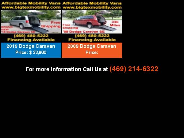 2016 Dodge Caravan SE Plus 7k Wheelchair Mobility Handicap ADA... for sale in Dallas, TX – photo 24