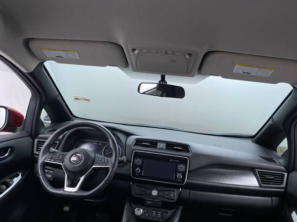 2019 Nissan LEAF SV Hatchback 4D hatchback Red - FINANCE ONLINE -... for sale in Columbia, MO – photo 23