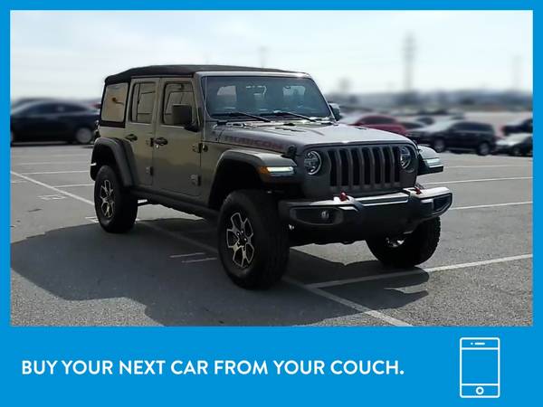 2019 Jeep Wrangler Unlimited Rubicon Sport Utility 4D suv Gray for sale in Appleton, WI – photo 12
