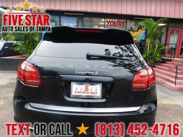 2011 Porsche Cayenne S S AS LOW AS 1500 DOWN! W,A,C AS LOW 2.9% for sale in TAMPA, FL – photo 4