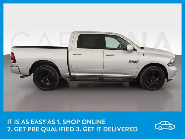 2018 Ram 1500 Crew Cab Night Pickup 4D 5 1/2 ft pickup Silver for sale in Dade City, FL – photo 10