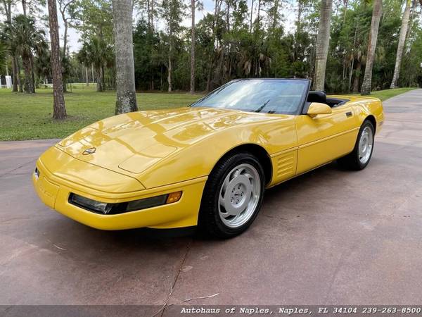 1992 Chevy Corvette Convertible! Only 22k miles! Only 2 Owners! for sale in Naples, FL – photo 7