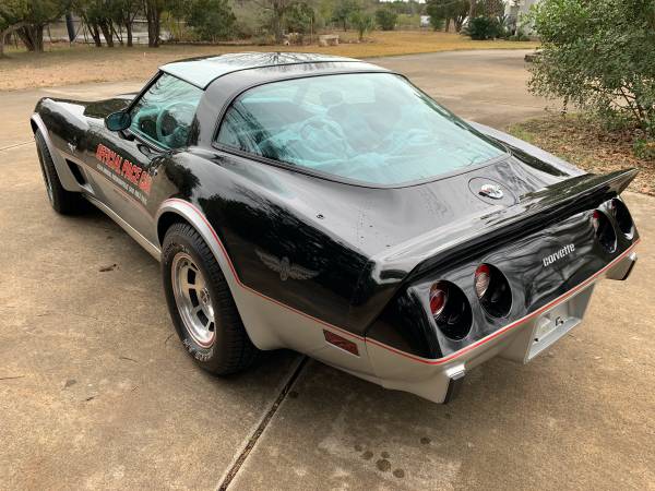 1978 Chevrolet Corvette Indy pace car 5k miles stk 9986 - cars & for sale in New Braunfels, TX – photo 4