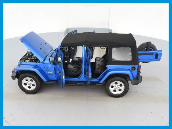 2015 Jeep Wrangler Unlimited Sahara Sport Utility 4D suv Blue for sale in Fort Oglethorpe, GA – photo 16