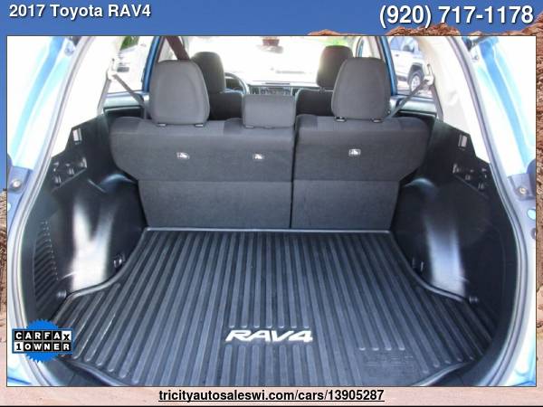 2017 TOYOTA RAV4 XLE AWD 4DR SUV Family owned since 1971 - cars & for sale in MENASHA, WI – photo 23