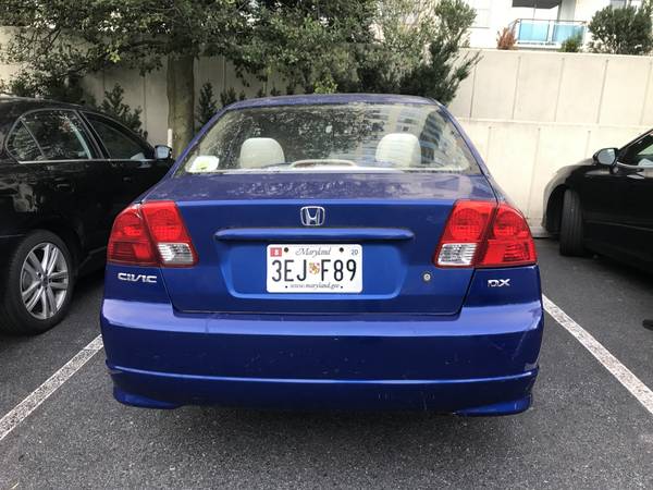 2005 Honda Civic DX - cars & trucks - by owner - vehicle automotive... for sale in North Bethesda, District Of Columbia – photo 4