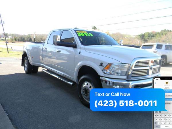 2012 RAM 3500 LONGHORN - EZ FINANCING AVAILABLE! - cars & trucks -... for sale in Piney Flats, TN – photo 4