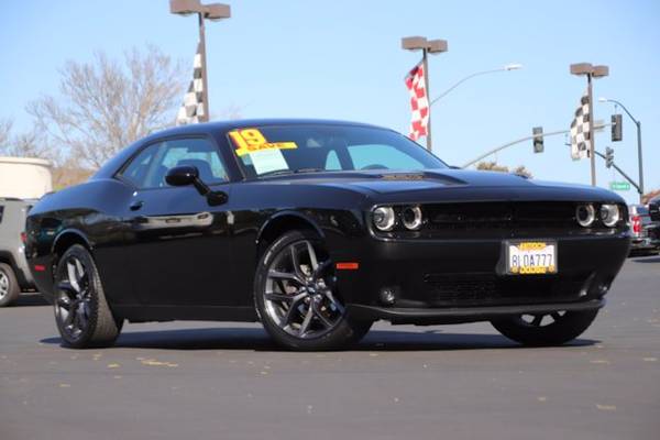 2019 Dodge Challenger SXT coupe Pitch Black Clearcoat - cars & for sale in Antioch, CA – photo 2