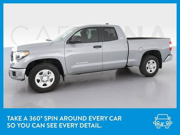 2020 Toyota Tundra Double Cab SR5 Pickup 4D 6 1/2 ft pickup Gray for sale in Springfield, MA – photo 3