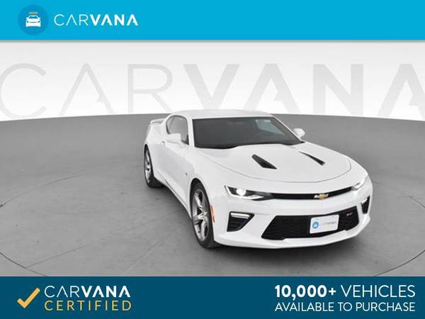 2016 Chevy Chevrolet Camaro SS Coupe 2D coupe White - FINANCE ONLINE for sale in Akron, OH