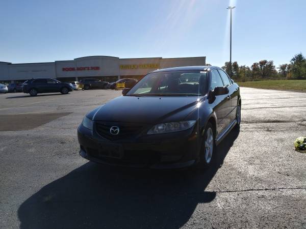 2004 Mazda (6) sport only 55k miles Black - cars & trucks - by owner... for sale in Naperville, IL – photo 5
