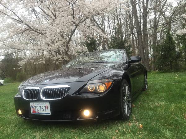 Rare 2004 645ci convertible with V8/6sp manual and Sport Package for sale in Frederick, MD – photo 16