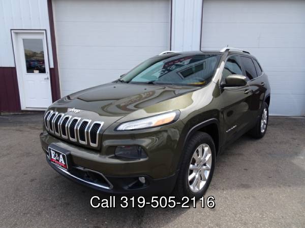 2014 Jeep Cherokee 4WD Limited - - by dealer - vehicle for sale in Waterloo, MN – photo 2