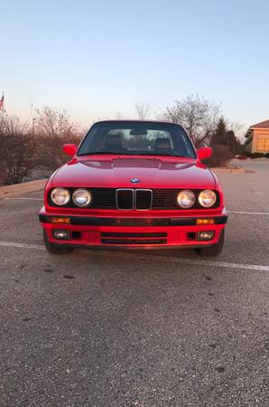 1990 Bmw 325ix 5-speed manual sedan red e30 - cars & trucks - by... for sale in Oregon, WI – photo 8