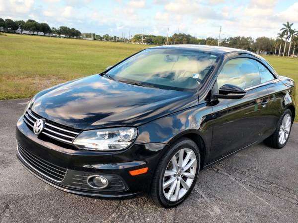 2013 VOLKSWAGEN EOS CONVERTIBLE ONE OWNER ($1000 DOWN WE FINANCE ALL) for sale in Pompano Beach, FL – photo 13