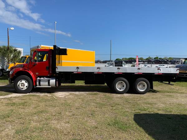 Commercial Trucks-2014 Freightliner Tandem Flatbed for sale in Palmetto, FL – photo 4