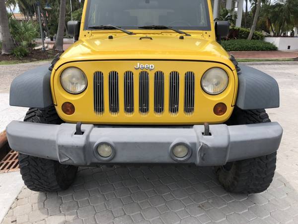 2008 *Jeep* *Wrangler* *4WD 2dr X* Detonator Yellow for sale in Fort Lauderdale, FL – photo 5