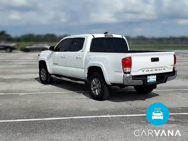 2017 Toyota Tacoma Double Cab SR5 Pickup 4D 5 ft pickup White - -... for sale in largo, FL – photo 7