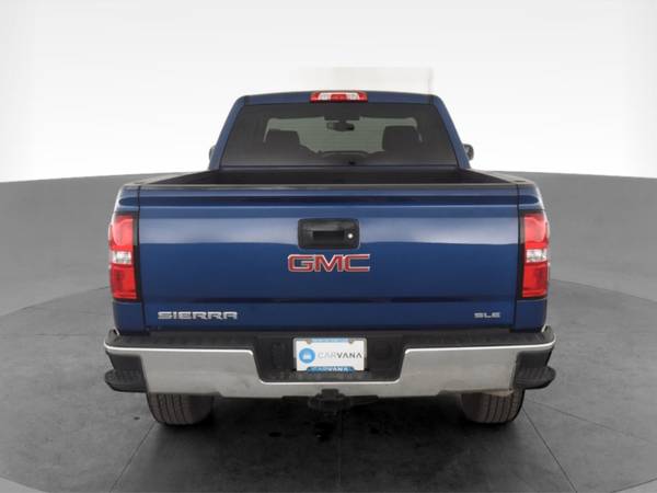 2017 GMC Sierra 1500 Double Cab SLE Pickup 4D 6 1/2 ft pickup Blue -... for sale in Monterey, CA – photo 9