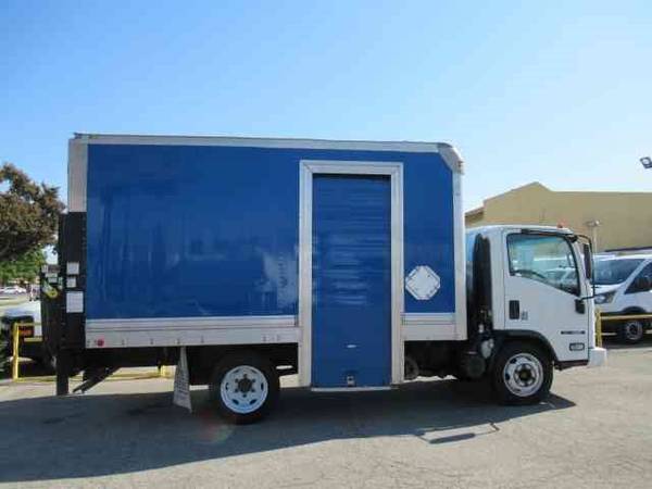 2011 ISUZU NQR 14' BOX TRUCK - cars & trucks - by dealer - vehicle... for sale in LA PUENTE, CA – photo 2