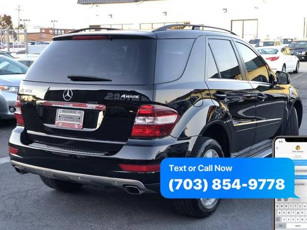 2011 MERCEDES-BENZ ML 350 4MATIC 6 MONTHS WARRANTY INCLUDED for sale in Manassas, VA – photo 6