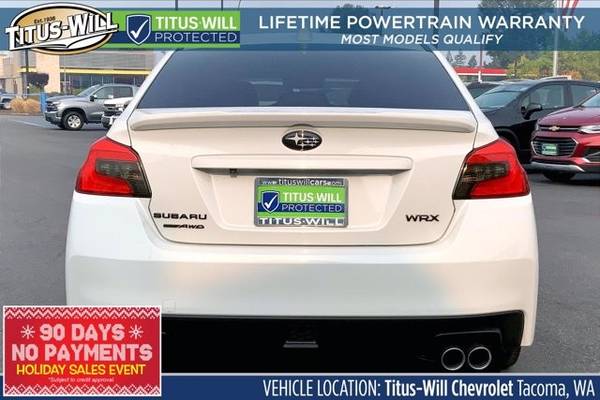 2017 Subaru WRX AWD All Wheel Drive Limited Sedan - cars & trucks -... for sale in Tacoma, WA – photo 3