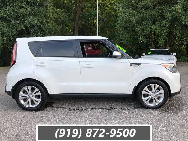 2015 *Kia* *Soul* *5dr Wagon Automatic +* WHITE for sale in Raleigh, NC – photo 9