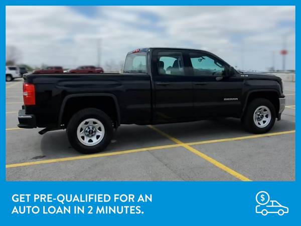 2017 GMC Sierra 1500 Double Cab Pickup 4D 6 1/2 ft pickup Black for sale in Evansville, IN – photo 9