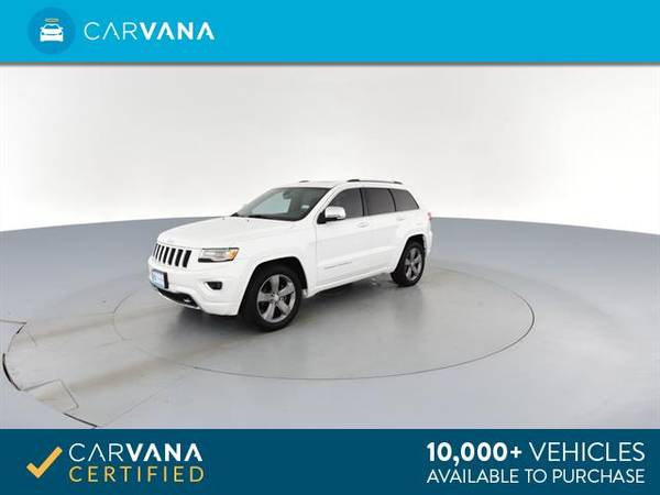 2015 Jeep Grand Cherokee Overland Sport Utility 4D suv WHITE - FINANCE for sale in Indianapolis, IN – photo 6