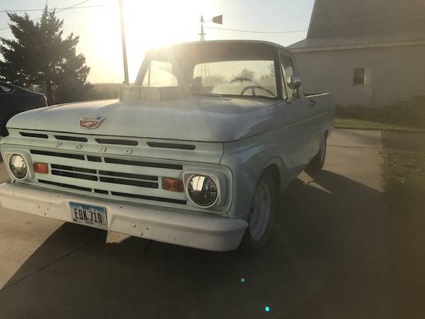 1962 F100 Shortbed Unibody - cars & trucks - by owner - vehicle... for sale in Keystone, IA – photo 6