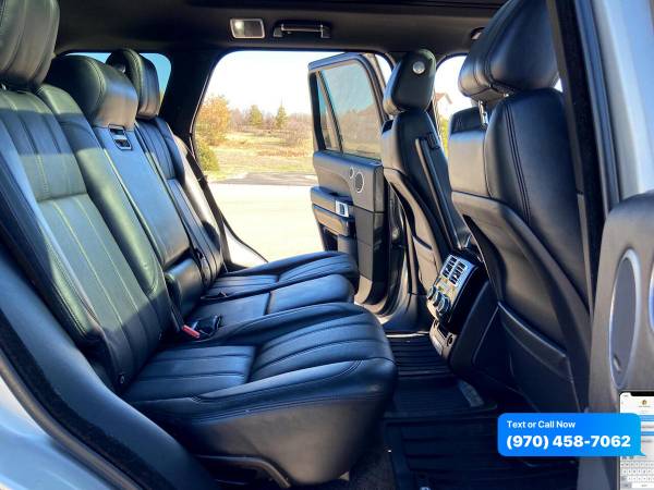 2016 Land Rover Range Rover 4WD 4dr Supercharged - CALL/TEXT TODAY! for sale in Sterling, CO – photo 22