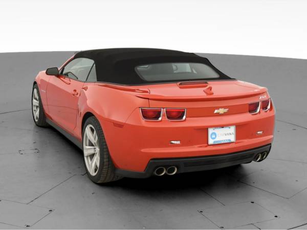 2013 Chevy Chevrolet Camaro ZL1 Convertible 2D Convertible Orange -... for sale in Hobart, IL – photo 8