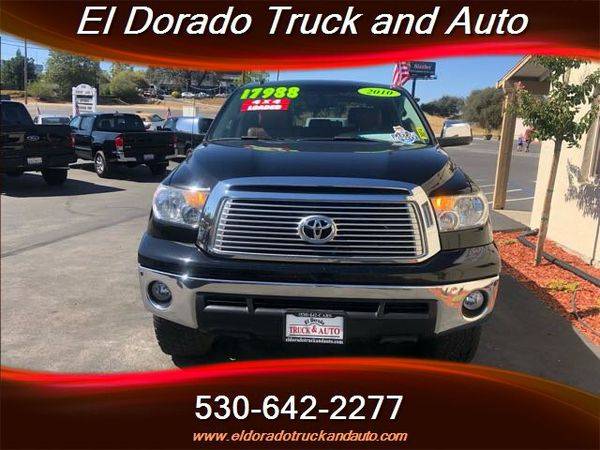 2010 Toyota Tundra Limited 4x4 Limited 4dr CrewMax Cab Pickup SB... for sale in El Dorado, CA – photo 3