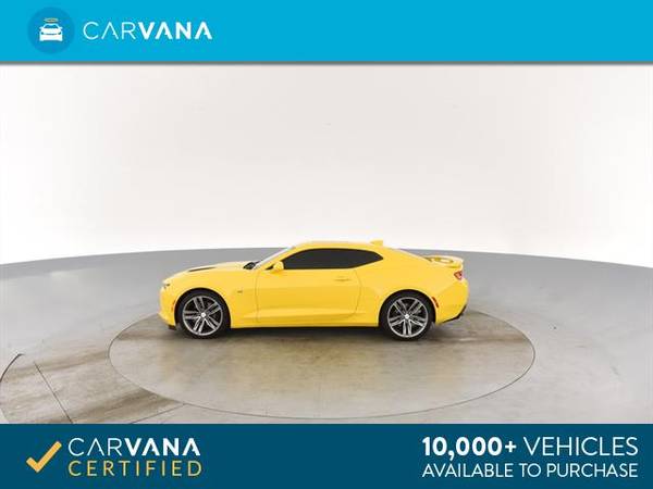 2016 Chevy Chevrolet Camaro SS Coupe 2D coupe YELLOW - FINANCE ONLINE for sale in Atlanta, CA – photo 7
