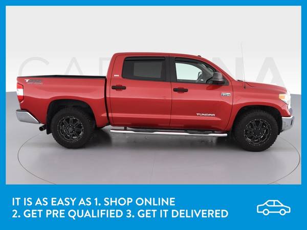 2014 Toyota Tundra CrewMax SR5 Pickup 4D 5 1/2 ft pickup Red for sale in Raleigh, NC – photo 10