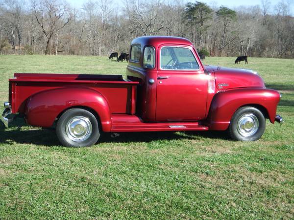 1950 Chevy 3100 5 window pickup - cars & trucks - by owner - vehicle... for sale in Stuart, VA – photo 2
