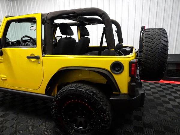 2011 Jeep Wrangler 4WD 2dr Sport hatchback Yellow - cars & trucks -... for sale in Branson West, AR – photo 13