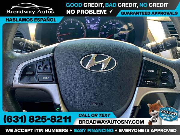 2014 Hyundai Accent Sdn Auto GLS FOR ONLY 132/mo! for sale in Amityville, NY – photo 11