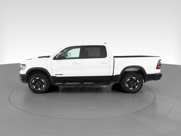 2020 Ram 1500 Crew Cab Rebel Pickup 4D 5 1/2 ft pickup White -... for sale in Beaumont, TX – photo 5